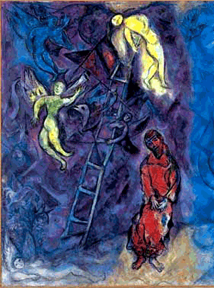 Chagall echelle de jacob