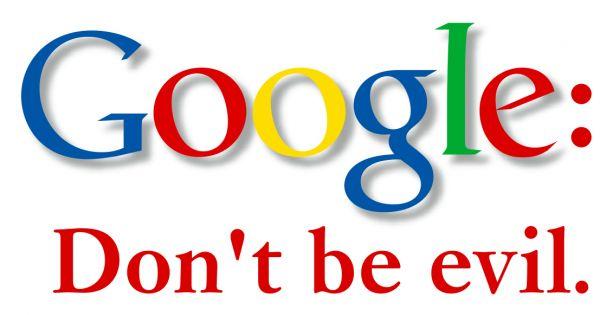 Google dont be evil